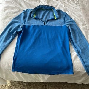 LULULEMON Mens Blue 1/4 Zip